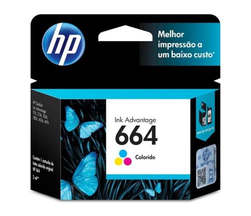 Cartucho COMP HP 664XL Colorido 12ml