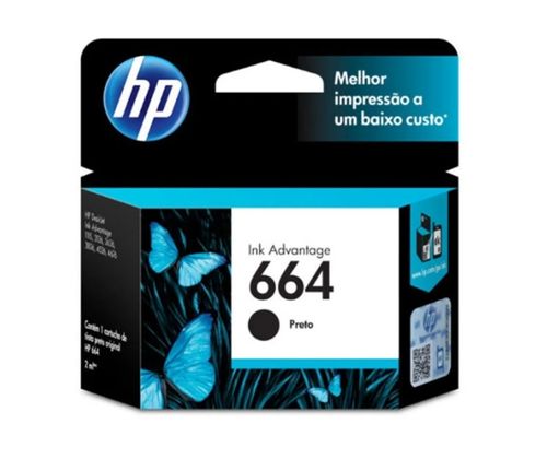 Cartucho COMP HP 664XL Preto 14ml