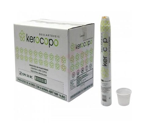 Copo Descartável 50ml Kerocopo