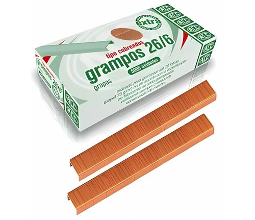 Grampo Cobreado