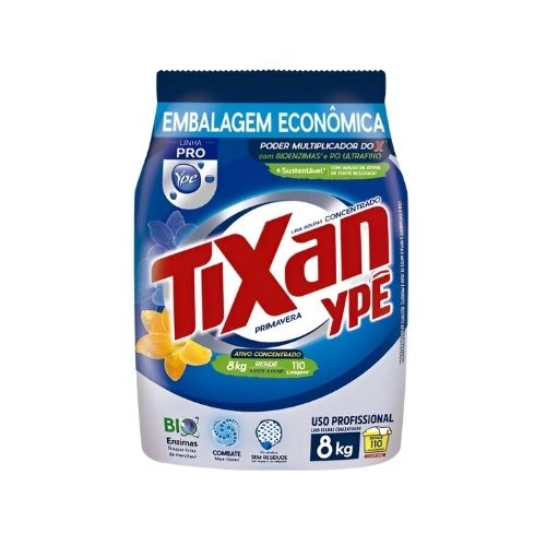 Sabão Pó Tixan Primavera Sachet 8KG